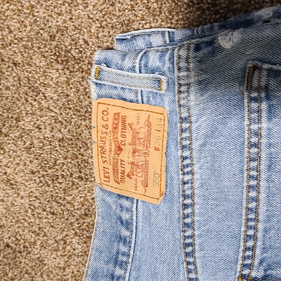 Levi's men's 550 size 36/34 - Picture 1 of 5
